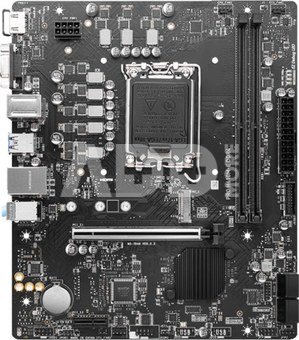 MSI PRO H610M-E DDR4 Processor family Intel, Processor socket LGA1700, DDR4 DIMM, Memory slots 2, Supported hard disk drive interfaces  SATA, M.2, Number of SATA connectors 4, Chipset Intel H610, Mirco-ATX