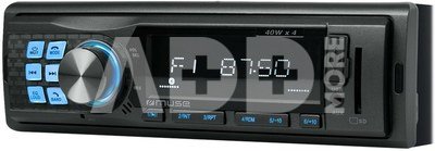 Muse | M-195 | 4 x 40 W | Car Radio with Bluetooth