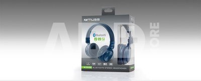 Muse M-276BTB Headband/On-Ear, Microphone, Blue