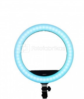 NANLITE Halo 16C RGB LED Ring Light with carrying bag