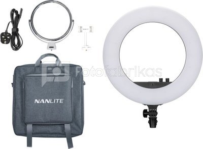 NANLITE Halo 18 LED Ring Light with carrying bag