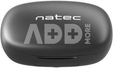 Natec Earphones, Soho, TWS, Wireless, Microphone, Black