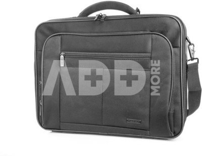 Natec LAPTOP BAG BOXER BLACK 17,3"