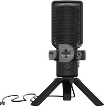 Natec | Microphone | GENESIS Radium 250 | Built-in microphone | Wired | Black