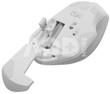 Natec Mouse Siskin 2  Wireless, White, USB Type-A