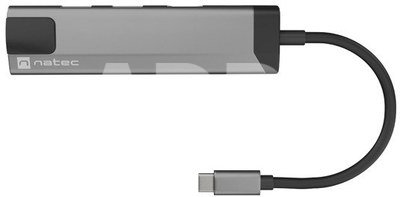 Natec Multi-Port Adapter Fowler Go USB Type-C