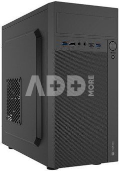 Natec PC Case Helix USB-C MATX Mini Tower black