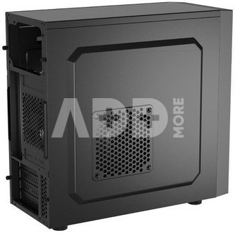 Natec PC Case Helix USB-C MATX Mini Tower black