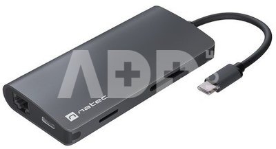 Natec USB-C MULTIPORT ADAPTER 8 IN 1 NATEC FOWLER 2