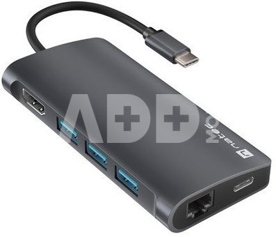 Natec USB-C MULTIPORT ADAPTER 8 IN 1 NATEC FOWLER 2