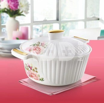 Nayasa casserole Medusa 3.5L, white