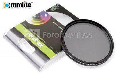ND Filter variable Commlite Fader - 82 mm