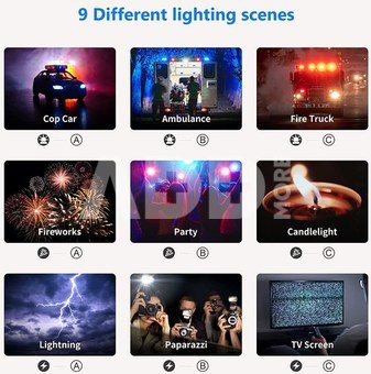 Neewer 2x RGB 480 LED Light 10096689