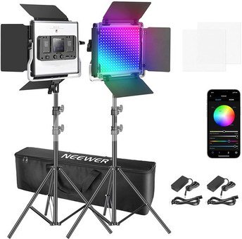 Neewer 2x RGB 480 LED Light 10096689