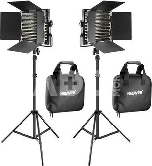 Neewer Bi-color 660 LED 2 lempų Apšvietimo Rinkinys 90095722