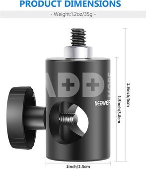 Neewer ST12 Rapid Multifunctional Light Stand Tip Adapter (2-Pack) 10099613