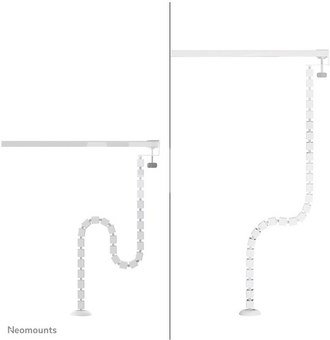 Neomounts ADS06-131WH Cable spine - clamp-on design - universal, White | Neomounts
