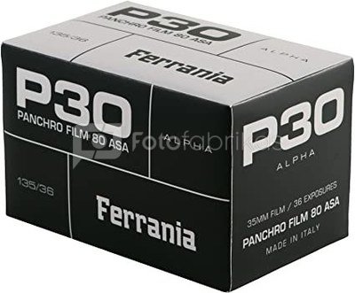 Nespalvota juostelė Ferrania P30