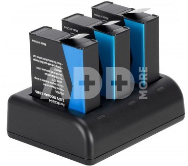 Newell charger SDC-USB-C + 3 Osmo Action batteries