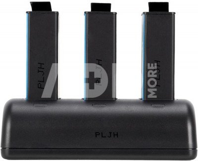 Newell charger SDC-USB-C + 3 Osmo Action batteries