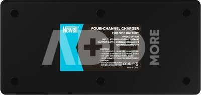 Newell DF-4CH four-channel charger for NP-F batteries for Sony