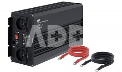 Newell voltage converter with pure sine wave - 12 V / 230 V, 2000 W.