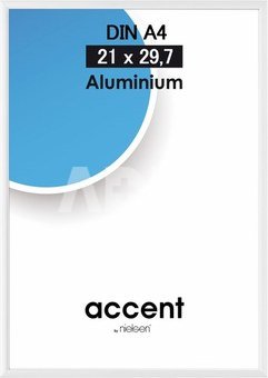 Nielsen Accent 21x29,7 Aluminium silver DIN A4 52123