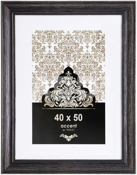 Nielsen Accent Vintage 40x50 Wooden Frame black 3241003