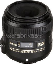 Objektyvas NIKKOR/NIKON AF-S DX 40mm f/2.8G