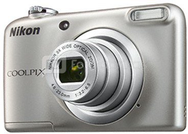 Skaitmeninis fotoaparatas NIKON Coolpix A10 (Sidabrinė)