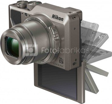 Nikon Coolpix A1000 (Sidabrinis)