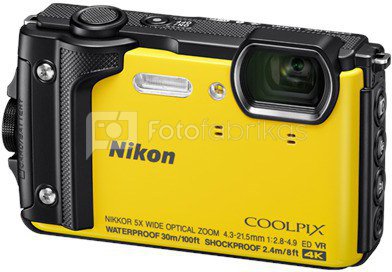 Nikon COOLPIX W300 (geltonas)