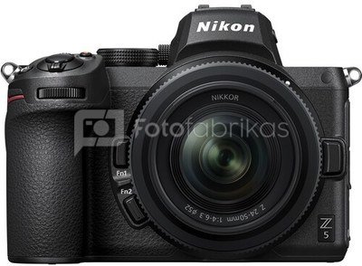 Nikon Z5 + Nikkor Z 24-50mm F4-6.3 + Nikon FTZ adapteris