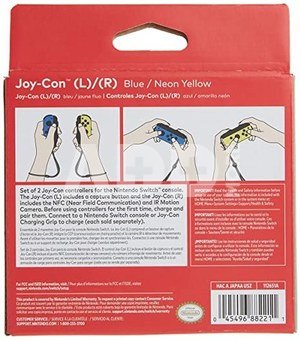 Nintendo Switch Joy-Con Pair Neon Blue & Neon Yellow