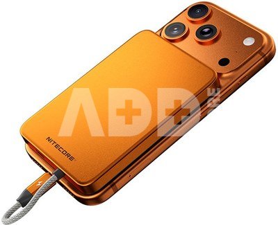 Nitecore POCKET 5 Magnetic Ultra Thin Power Bank Alloy Orange