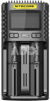 UMS2 2 x Penlite Pro Lader (AA/AAA) met indicator