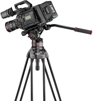 Manfrotto Nitrotech 608 + 645 Fast Twin Alu Tripod
