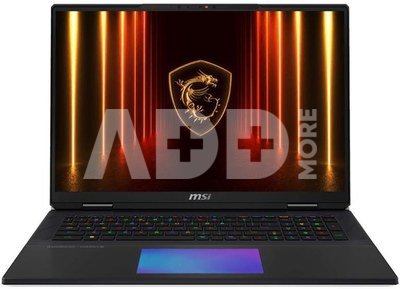 NB TITAN 18HX AI CU9-285HX 18"/64GB/6TB W11P A2XWJG-492NL MSI