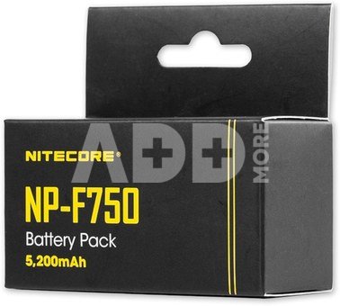 Nitecore NP F750 battery pack 5200mAh 38.5Wh