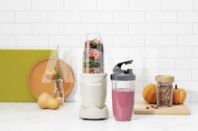 Nutribullet Blender | NB907MASN | Tabletop | 900 W | Jar material Tritan | Jar capacity 0.7 + 0.9 L | Ice crushing | Beige