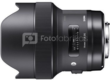 Objektyvas Sigma 14mm F1.8 DG HSM Art (Nikon) + PAPILDOMAI GAUKITE 400 EUR NUOLAIDĄ