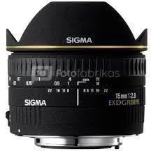 Sigma 15mm/2.8 EX DG fisheye (Canon)