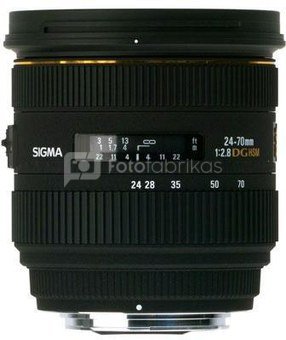Sigma 24-70mm F2.8 IF EX DG HSM (Nikon) + CPL filtras