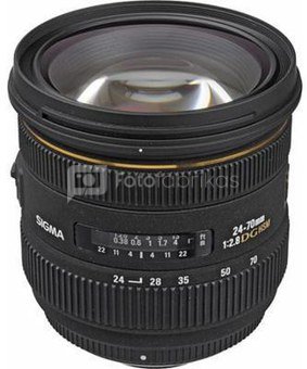 Objektyvas SIGMA 24-70mm F2.8 IF EX DG HSM (Nikon) + CPL filtras