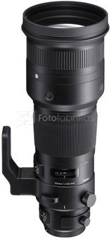 Objektyvas Sigma 500mm F4 DG OS HSM Sport Canon + 5 METŲ GARANTIJA + PAPILDOMAI GAUKITE 1000 EUR NUOLAIDĄ