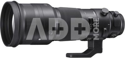 Sigma 500mm F/4 DG OS HSM Sport Canon + 5 METŲ GARANTIJA