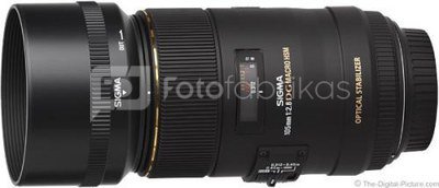 Objektyvas SIGMA EX 105/2,8 Macro DG OS HSM (Canon) + 5 METŲ GARANTIJA