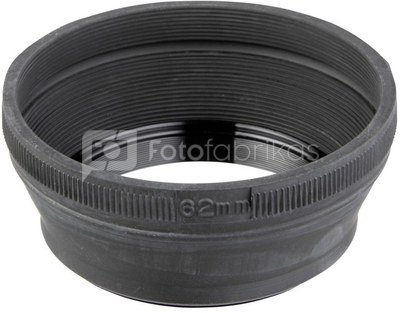 Hama Rubber Lens Hood 62 for Standard Lenses 93362