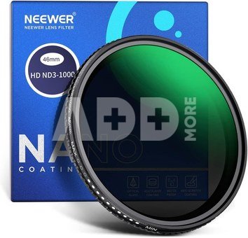 Neewer ND3-ND1000 Variable ND Filter 46mm
