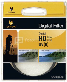 Objektyvų filtras HQ UV (0) digital 55 BASIC